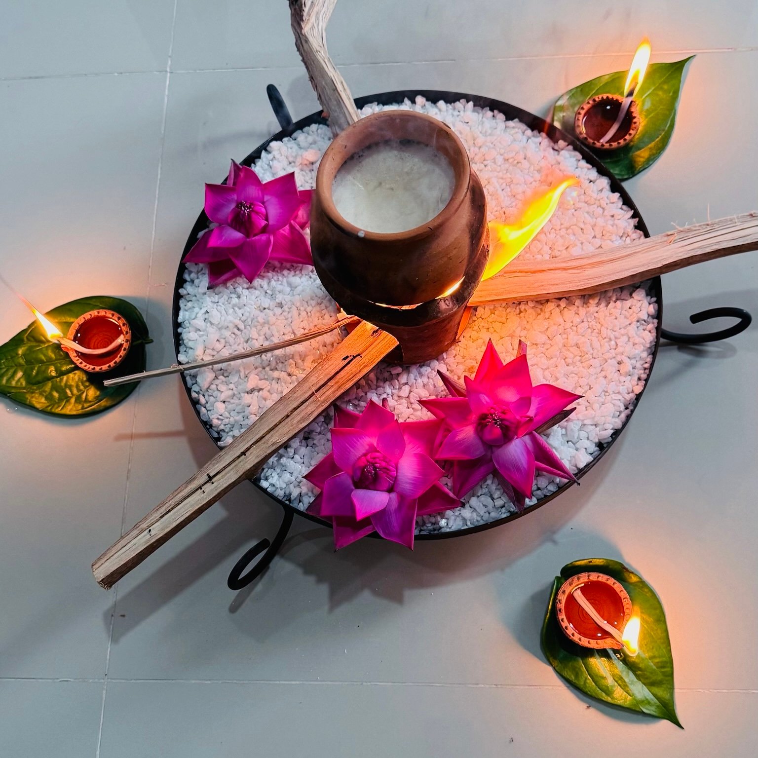 Milk Pouring Ceremony